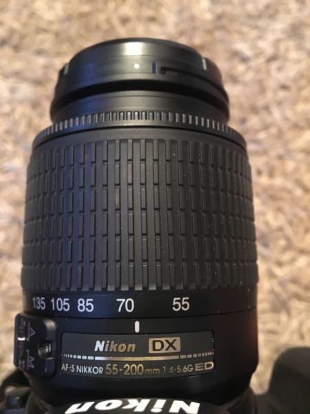 Nikon DX 55-200mm lens