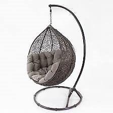 Hanging Egg Chair Black
