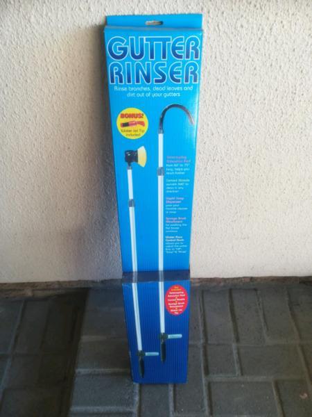 Gutter rinser