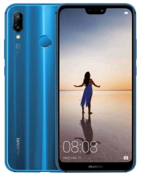 P20 Lite Huawei Blue 64Gb Brand New Sealed in Box