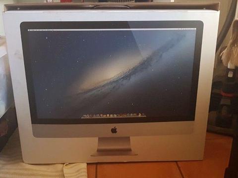 iMac 27” late 2013. With external hard drive