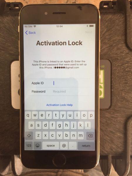 iPhone 6s ( Activasion Lock )