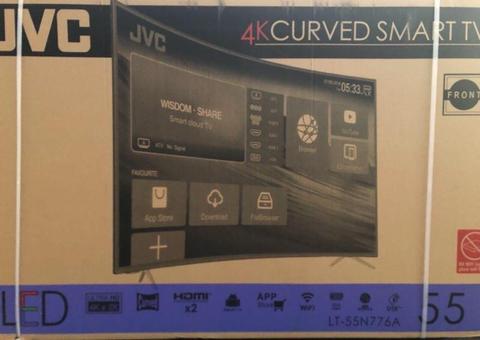 Dealers special:JVC 55” CURVED SMART 4K ULTRA HD LED BRAND NEW