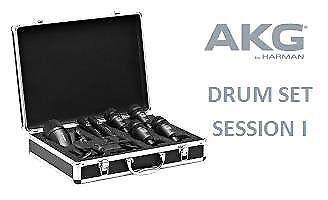 AKG DRUMSET SESSION 1, high-performance drum microphone set GJ