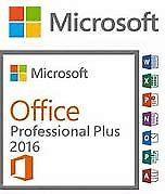 Brand New MS Office 2016 Pro Plus Lifetime License KEY for PCs/Laptops + 7Day Money-Back Guarantee