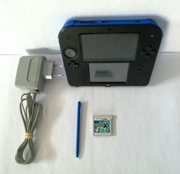 Nintendo 2DS Blue + Pokemon X