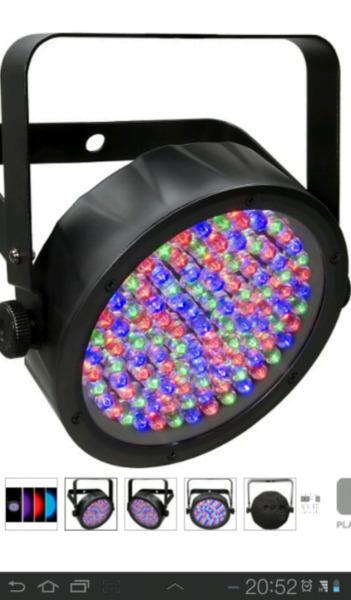 Chauvet SlimPAR 56 LED x3 Dj/Disco Lights
