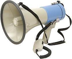 MEGAPHONE WITH USB/MP3/SIREN 25W SPECIAL!