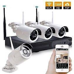4 & 8 channel Wireless CCTV Surveillance Kit (outdoor/indoor)