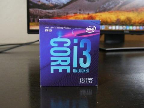 Intel i3 8350k CPU