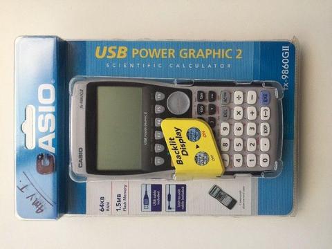 Casio FX-9860GII & FX-9860GII Graphics Display Calculators for Sale