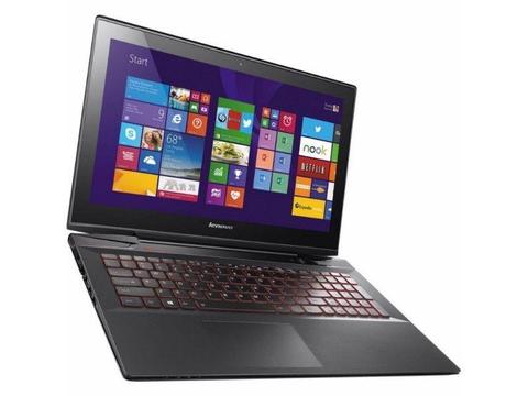 Lenovo Y5070 Gaming Laptop with Backpack and accessories
