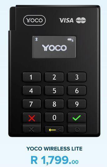 Accept Card Payments with a Yoco card Machine