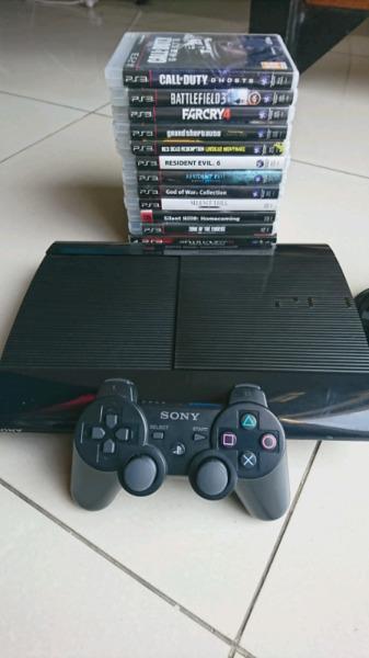 PS3 Super Slim 12GB with Optional Games