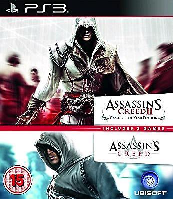 Assassins Creed 1 and 2 for PS3