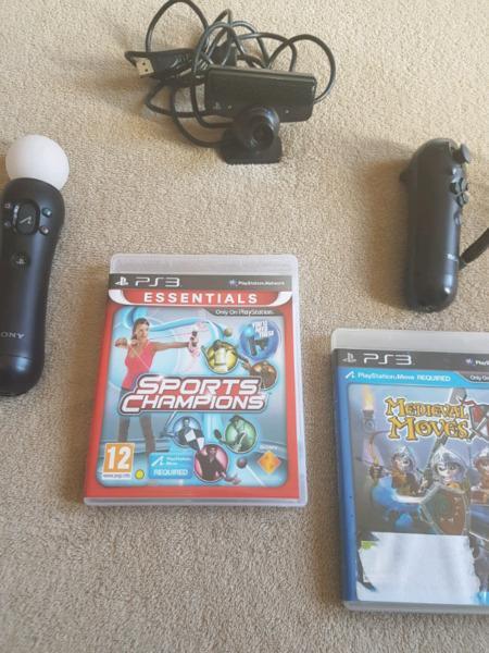 PS3 move set for sale