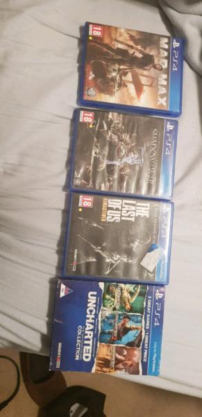 Playstation 4 games for sale ps4