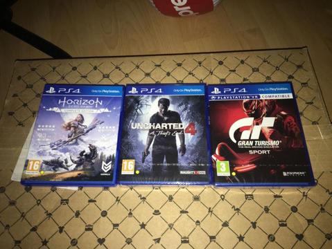 PS4 Games ( Brand New)(STILL AVAILABLE)