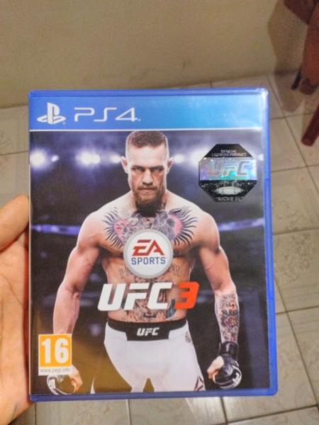 Brand New condition UFC3 for PlayStation 4 R499 no swops sold my PlayStation