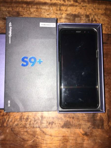 Samsung galaxy s9+ 64gb black