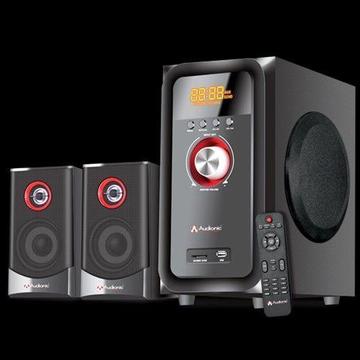 Audionic AD-7200 Wireless Bluetooth 2.1 Channel Hi-Fi Speakers, Retail Box , 1 year Limited Warranty