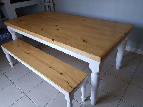 LOWER PRICES for Turned legs/ Straight Tables and benches