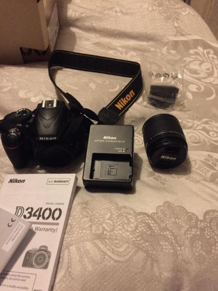 Nikon D3400 used for 2months