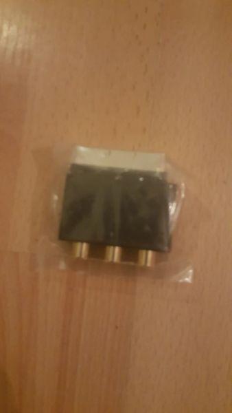 X-Box 360 3 RCA to Scort Audio Visual AV adapter (Genuine Microsoft)