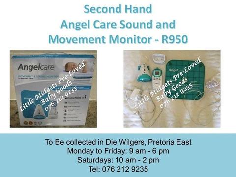 Second Hand Angel Care Sound and Movement Monitor