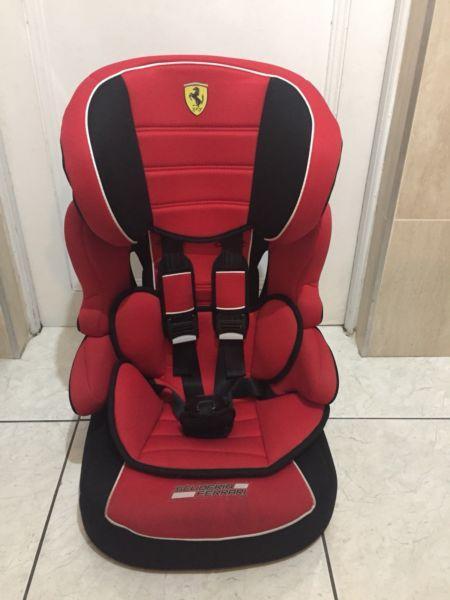 Ferrari Kids Car Seat immaculate