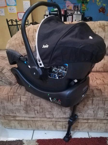 Joie carseat with non isofix base