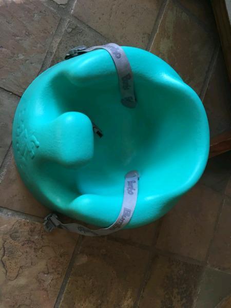 Bumbo baby seat and tray