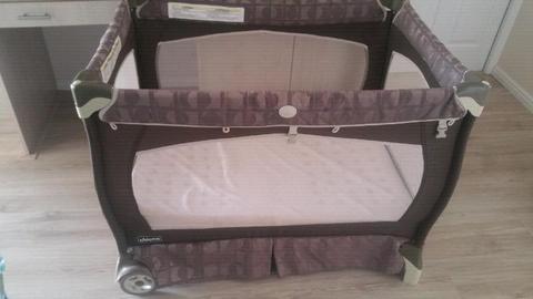 Camping cot + matress for sale