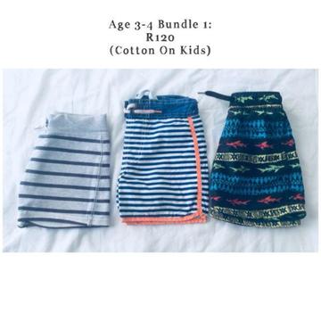 Age 3-4 Year Boys Summer Clothing