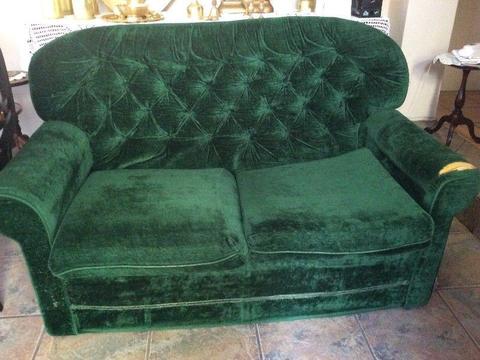 Two seater couch for restoration