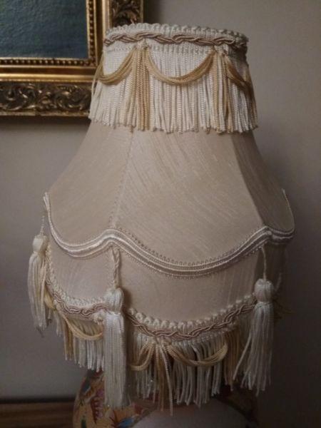 Feminine lightshades with fringes and tassels