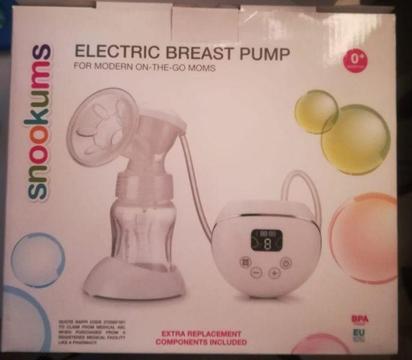 Snookums electronic Breastpump, brand new, babyshower gift