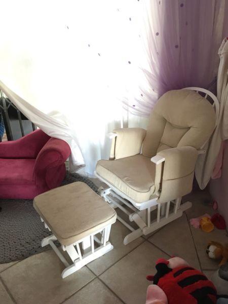 Nursery rocking chair