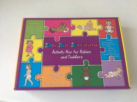 Oh So Exciting Activity Box for Babies and Toddlers 0-2 years