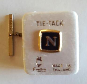 TIE PIN - Made by Stratton - initial 