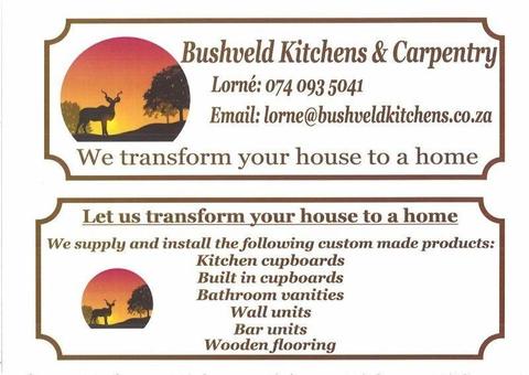 Bushveld Kitchens & Carpentry (Pty) Ltd