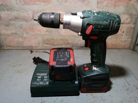 Metabo LT 14.4v 2.6ah cordless drill with impulse function