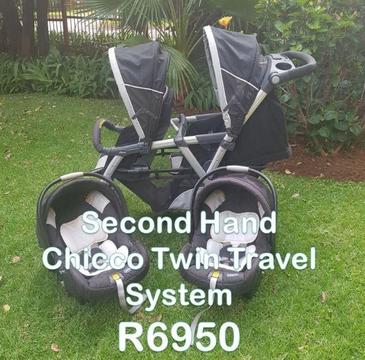 Second Hand Chicco Twin Travel