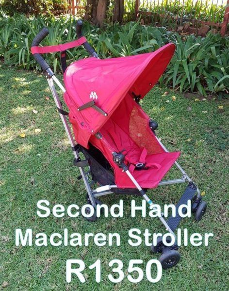 Second Hand Maclaren Stroller