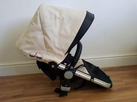 Baby Buggz Triplicity travel system with maxi cosi cabrio fix carseat and isofix base