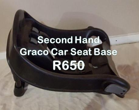 Second Hand Graco Car Seat Base