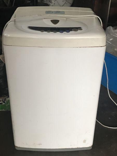LG top loader wash machine
