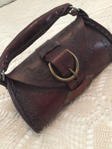 Vintage leather handbag in perfect condition- price reduced!