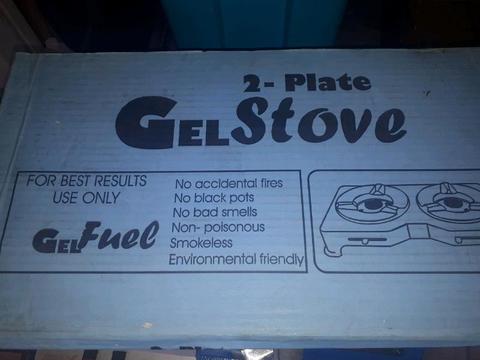 2 Plate Gel stove