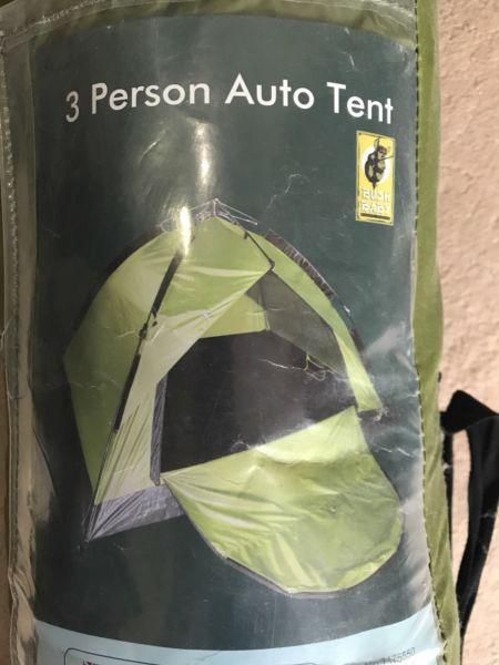 3 Sleeper Auto Tent